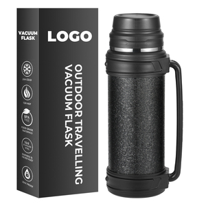 Bouteille d'eau isotherme en acier inoxydable pour l'extérieur, grande capacité, avec bouilloire de voyage portable pour voiture, pot thermique pour les voyages - Product Image 6