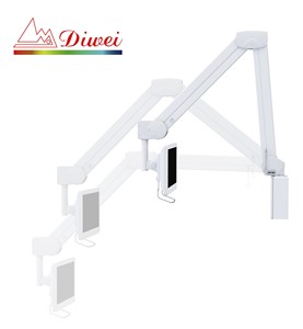 Soporte de Pared Tipo A de Acero para Equipos Hospitalarios con Compatibilidad VESA 75*75/100*100 - Product Image 1