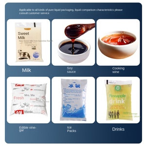 Machine à emballer électrique automatique de Sachet de lait de film de bois et de sac liquide avec télécommande de pompe à moteur de composants de noyau 220V/380V - Product Image 2