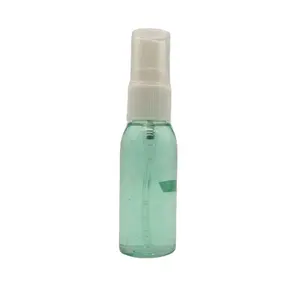 热卖透明彩色2oz塑料喷雾瓶50毫升透明pet瓶带喷雾器消毒酒精