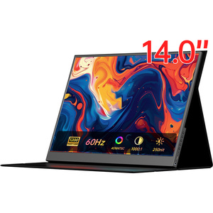 Eimo OEM ODM - Extensor de Pantalla Portátil de 14 Pulgadas para Computadoras Portátiles, Función Completa Tipo-C, para Productividad en la Oficina, Multitarea - Product Image 1