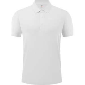 Polo de Manga Corta para Hombre, de Algodón Jacquard, con Cuello, Transpirable, para Trabajo, Corte Holgado, Verano - Product Image 4