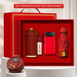 Hộp quà tặng sang trọng bao bì cốc ngân hàng điện Hướng dẫn sử dụng ô Hộp Quà Tặng logo công ty Nhân Viên lợi ích VIP giveaway - Product Image 4