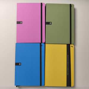 Agenda 2026 <span class=keywords><strong>de</strong></span> Tapa Dura con Papel <span class=keywords><strong>de</strong></span> Color Puro Personalizado al por Mayor A5 con Banda Elástica en Rosa Ruso - Product Image 6