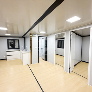 Casa Contenedor Expandible <span class=keywords><strong>de</strong></span> Lujo <span class=keywords><strong>de</strong></span> 40 pies, Diseño Chino, Casa Contenedor <span class=keywords><strong>de</strong></span> Acero, Panel Sándwich, Residencia Prefabricada - Product Image 4