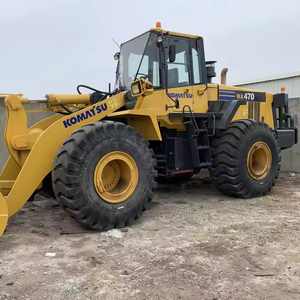 Máquina de construcción popular Maquinaria usada KOMATSU WA470 Cargador de ruedas Komatsu WA470 usado Cargador de ruedas usado a la venta - Product Image 6