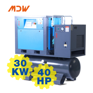 Penjualan terlaris pabrik OEM 8bar 16 bar 20bar umum industri 7.5KW 11KW 15KW 22KW 30kw sekrup kompresor udara - Product Image 1