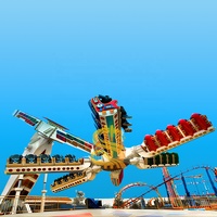 Manèges de grande taille pour adultes : équipement de parc d'attractions, équipement de divertissement, attractions de fête foraine, manèges éoliens à grande vitesse