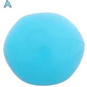 Ballon d'eau de plage gonflable en PVC de couleur unique pour la publicité de cadeau de balle gonflable