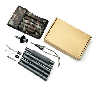 Bastón táctico <span class=keywords><strong>de</strong></span> supervivencia para exteriores, bastón multiherramienta para senderismo, equipo <span class=keywords><strong>de</strong></span> Camping, personal - Product Image 5