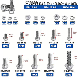 Stainless Steel Hex Socket Screws Nuts Assortment 3160pcs Metric M2 M5 M6 M8 M10 Bolts Kit Grade A2 70 Class 10.9 12.9 - Product Image 4