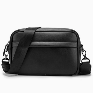 Kleine Tasche Leder Umhängetasche für Männer Vintage Handy tasche Herren Umhängetasche - Product Image 5