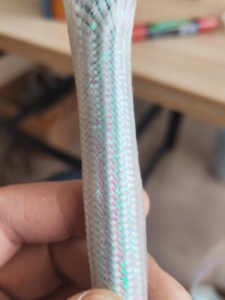 Pêche EZ TRESSE <span class=keywords><strong>TUBE</strong></span> MYLAR <span class=keywords><strong>TUBE</strong></span> TINSEL AST MOUCHE ATTAGE MATÉRIAUX 15mm - Product Image 2