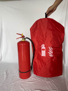 طفاية حريق غطاء PVC البوليستر المواد طفاية حريق 6 كجم 9 كجم غطاء عربة نوع طفاية 100 كجم غطاء - Product Image 4