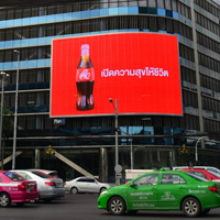 Imperméable Transparent Rideau Maille Publicité Panneau D'affichage Pantalla Façade P15.625 P16 P20 P25 LED Vidéo Mur Écran D'affichage