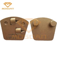 Werkmaster 2x 1/4 PCD outils de meulage pour sol béton peinture époxy revêtement de colle enlèvement