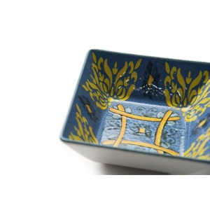 Set di 6 Tazze in Ceramica Excelsa con Design Floreale Mediterraneo, Pronte per Feste, Lavabili in Lavastoviglie, per Uso Domestico - Product Image 3