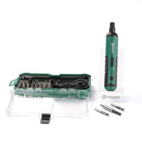 Vente Flash Usine : Kit de Tournevis Électrique Sans Fil 29 Pièces, 3,7 V, 3 Vitesses, 2000 mAh, Lumière LED, Idéal pour les Réparations Domestiques et les Projets de Bricolage