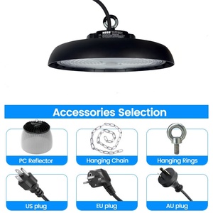 Aixuan dẫn ánh sáng bay cao 100W 150W 200W nhà máy Kho sân bay showroom phòng triển lãm thương mại chiếu sáng công nghiệp - Product Image 4