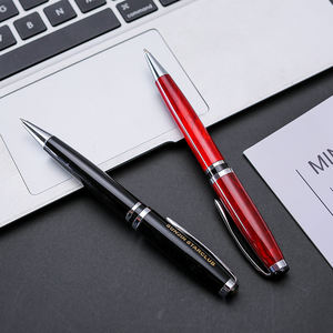 उच्च गुणवत्ता वाले कस्टम लोगो ब्लैक लक्जरी धातु पेन प्रीमियम व्यवसाय उपहार बॉलपॉइंट पेन - Product Image 2