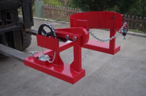 Xe nâng tập tin đính kèm DC trống tàu sân bay, nặng nhiệm vụ trống nâng lên cho 205L thép & nhựa trống, xe nâng trống thiết bị xử lý - Product Image 3