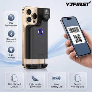 Escáner de Código de Barras 2D Inalámbrico Portátil con Interfaz USB, Compatible con Teléfonos Inteligentes <span class=keywords><strong>iPhone</strong></span> y Android YJ-6606 - Product Image 1
