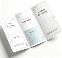 Brochure pliée personnalisée imprimée, dépliant A4 A5, impression de livrets pour cours en ligne, écoles de langues, coaching carrière