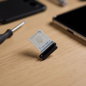 Bandeja para tarjeta SIM para Samsung Galaxy S22 Ultra 5G S908B Negro - Product Image 3