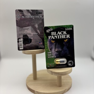 Capsules Black Panther les plus vendues, série Premium Panther, mélange d'herbes pour favoriser le bien-être quotidien et l'énergie équilibrée - Product Image 1