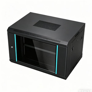 Rack Modular Acústico Silencioso de 6U para Montaje en Pared, Gabinete de Acero de 19 Pulgadas para Uso en Hogar, Laboratorio, Estudio y Redes - Product Image 1