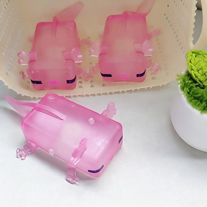 Juguete de Peluche de Axolotl, Relleno de Gel de Maltosa, Suave y Blandito, Juguete Sensorial Antiestrés para Niños, Regalos al por Mayor - Product Image 2