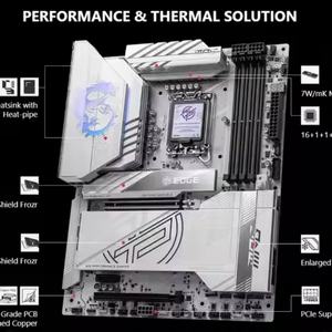 For MPG Z890 EDGE TI WIFI Ultra 9 DDR5 Double Channel 5G Lan PCI-E 5.0 LGA 1851 Desktop <b>Motherboard</b> - Product Image 5