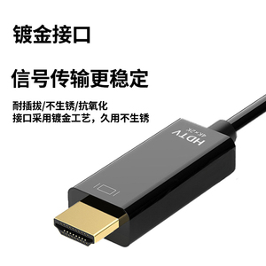 Cables <span class=keywords><strong>Mini</strong></span> DP a HDTV al por Mayor, Conversión de Alta Definición 4K para Computadoras Portátiles y Televisores - Product Image 3