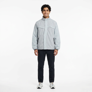 Factory Wholesale Casual Outdoor Sportswear Windbreaker <b>Jacket</b> Custom Mesh Lining Elastic Cuffs Breathable Plus Size <b>Summer</b> - Product Image 1