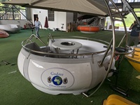 Barbecue flottant d'hiver certifié CE, allemand, en forme de donut, au propane, pour bateau, idéal pour la location