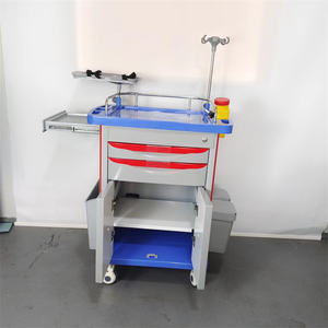 BT-EY002B y tế nhựa di động đặc điểm kỹ thuật cho trường hợp khẩn cấp tai nạn giỏ hàng ABS khẩn cấp xe đẩy y tế khay xe đẩy - Product Image 3