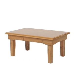 Bamboo Coffee <b>Table</b> 60x60cm Low Height Japanese Style Tatami <b>Table</b> For <b>Small</b> Homes - Product Image 5