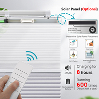 Stores alvéolaires 100% occultants à commande par le haut et le bas, stores intelligents à double cellule, volets électriques pour fenêtres