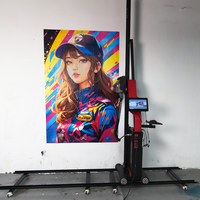Friankor MK01 Nueva impresora UV automática de alta precisión para pared y piso con cabezal de impresión DX7 Diseño modular y tinta UV