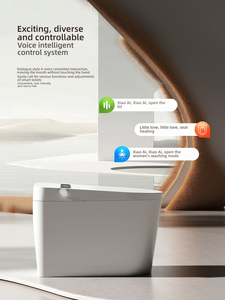 Inodoro inteligente de cerámica ABS IPX4, asiento con calefacción automática, inodoro inteligente para sala de estar - Product Image 6