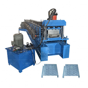 Máquina Perfiladora de Cubiertas Metálicas para Pisos, Controlada por PLC, de Alta Precisión, para la Construcción de Sistemas de Cubiertas Metálicas sin Hormigón - Product Image 2