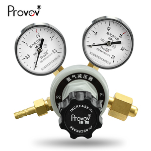 Dispositivo de control de <span class=keywords><strong>gas</strong></span> Medidores duales 0,1-1.5MPa Salida Regulador de argón de baja presión ajustable - Product Image 2