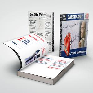 Med Leren Cardiologie Met Dr. Tarek Abdelhamid Medisch Leerboek Afdrukken Kleine Moq Naaien Binding Perfect Gebonden Binding - Product Image 3