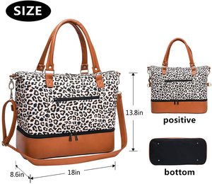 <strong>Handbags</strong> for Women Top Handle Shoulder Bags PU Leather Tote Purse <strong>Medium</strong> Size - Product Image 4