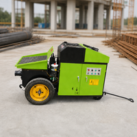 Pompe à béton pour structures secondaires, pompe à mortier à granulats fins pour le coulage de colonnes, petite pompe à béton, fourniture d'usine HL-HB15B