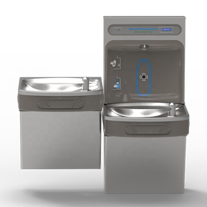 TB35-2DFCV raffreddatore d'acqua filtrato per montaggio a parete con fontanella per acqua potabile - Product Image 1