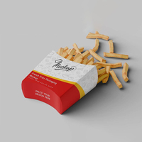 Boîte d'emballage personnalisée et recyclable pour la restauration rapide, pour riz, poulet frit, nuggets et ailes de poulet