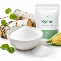 Granulés de Xylitol de Qualité Alimentaire E967 – Édulcorant Faible en Calories pour Chewing-gums, Bonbons, Boissons, Pâtisseries, Soins Bucco-dentaires – Extrait Végétal