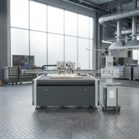 Máquina de Corte CNC para Cartón Blanco, Cartón Corrugado, Cajas de Cartón, Máquina de Corte de Muestras, Plotter Digital de Cama Plana, Mesas de Corte