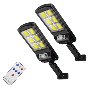 Led Op Zonne-Energie Bewegingssensor Verstelbare Wandlamp Ip65 Waterdicht Duurzaam Alles In Één Zonne-Straatveiligheidslamp Voor Buiten - Product Image 2